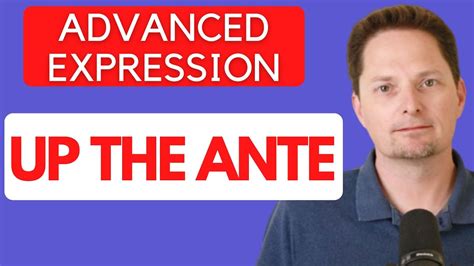 ante up urban dictionary|ante up .